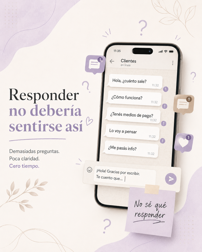 Responder no debería sentirse así
